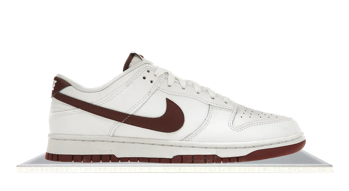 Chic Form Dunk Low White Night Maroon