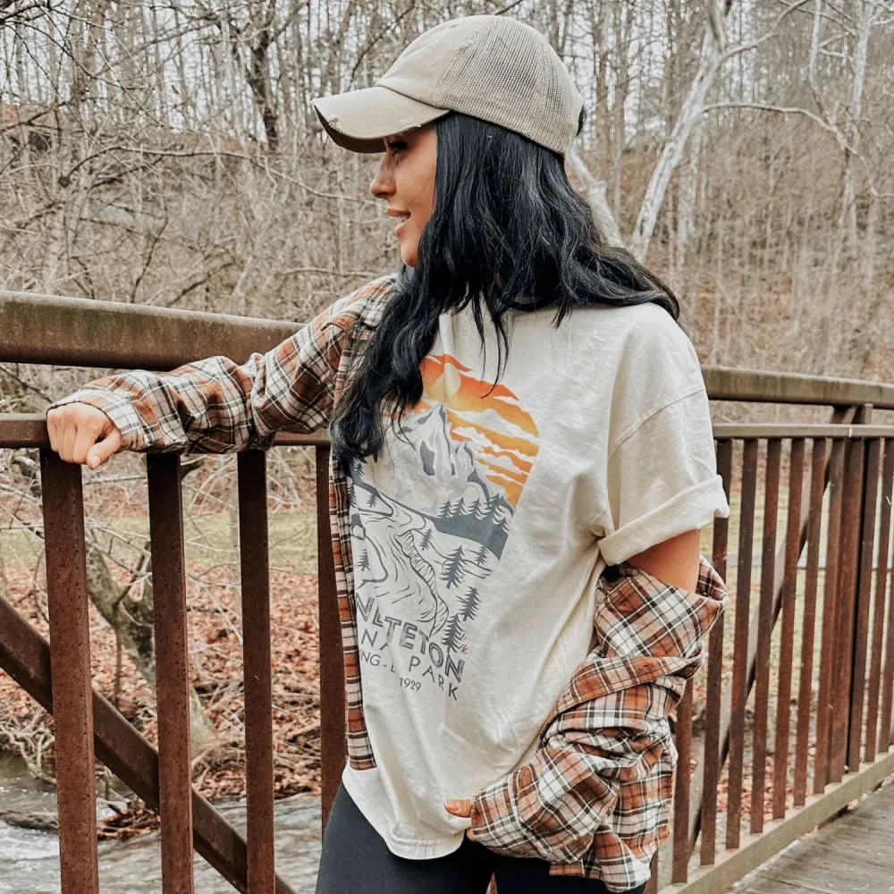 Grand Teton National Park Tee Stylish and Comfortable Travel Essential