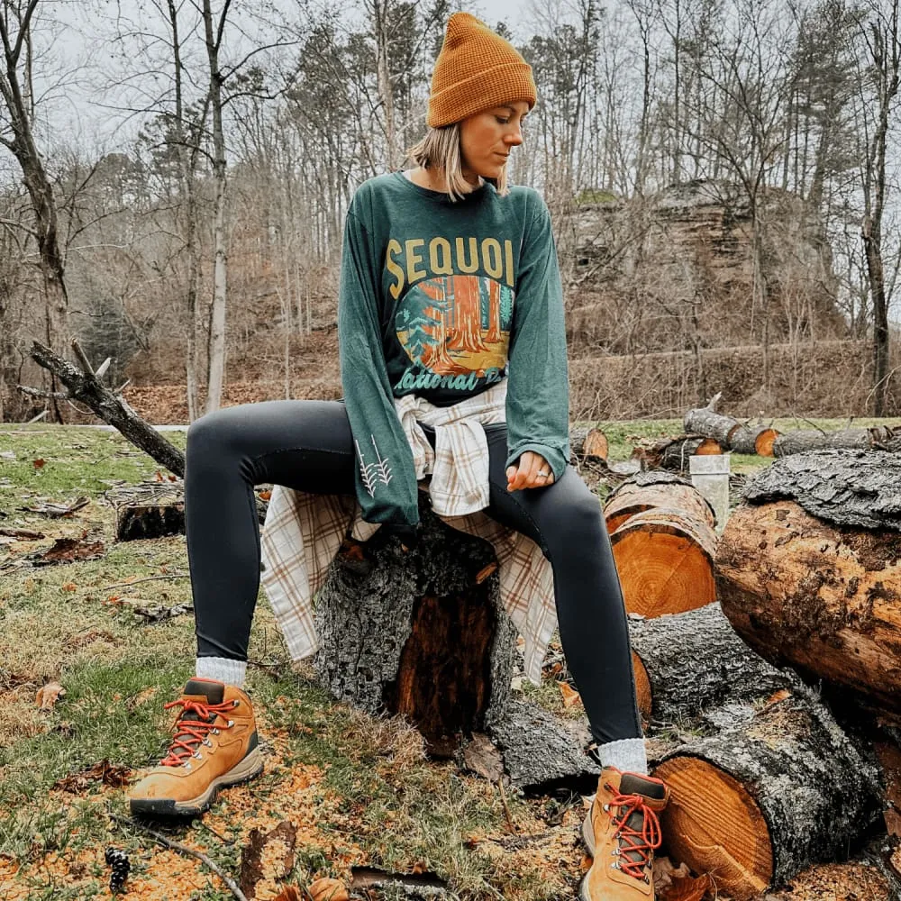 Sequoia National Park Long Sleeve Washable fabric BreathableMaterial