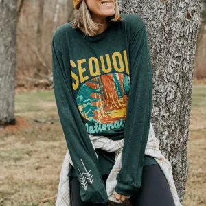 Relax Style Trend Sequoia National Park Long Sleeve