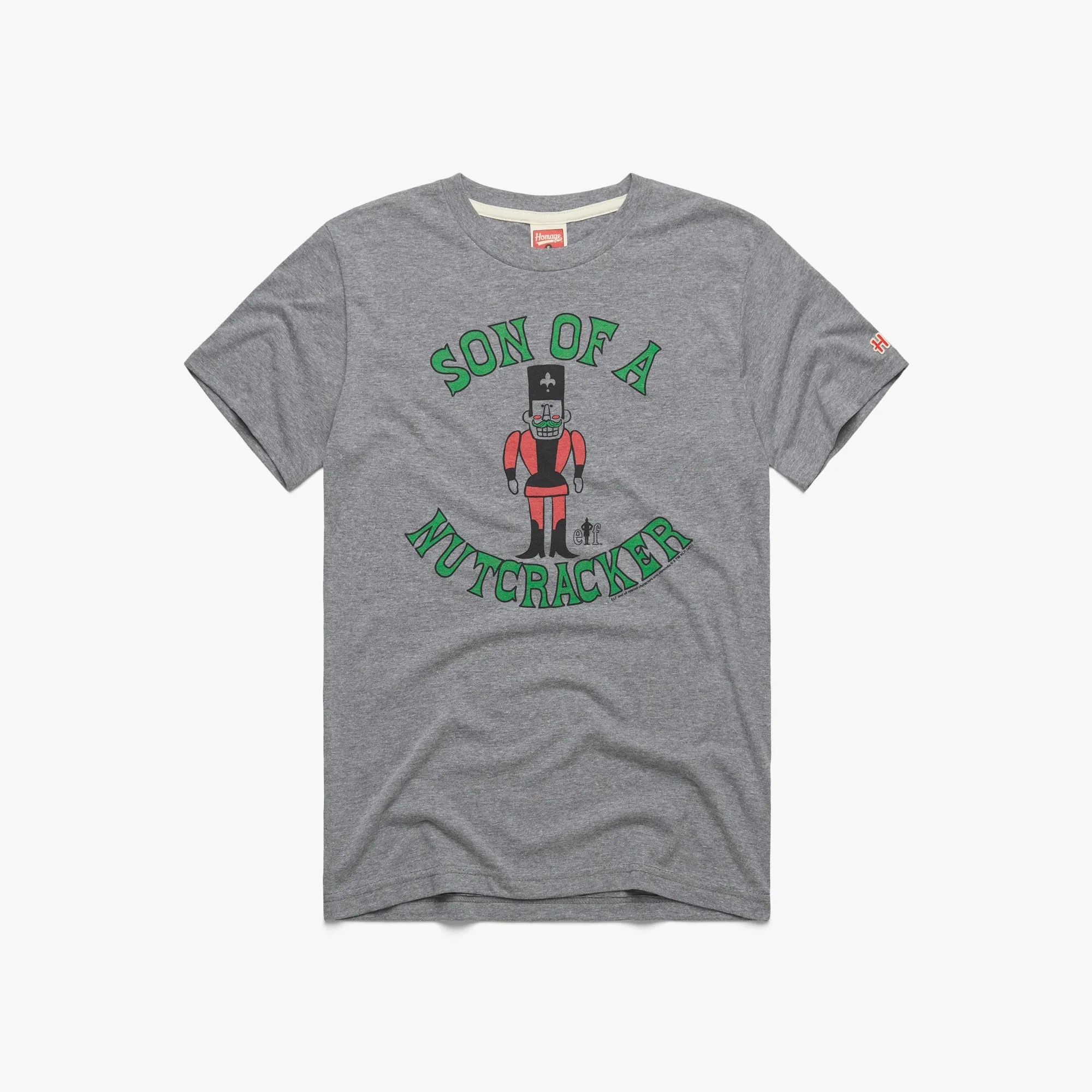 Circular Knit Design Heathered Fabric Son Of A Nutcracker