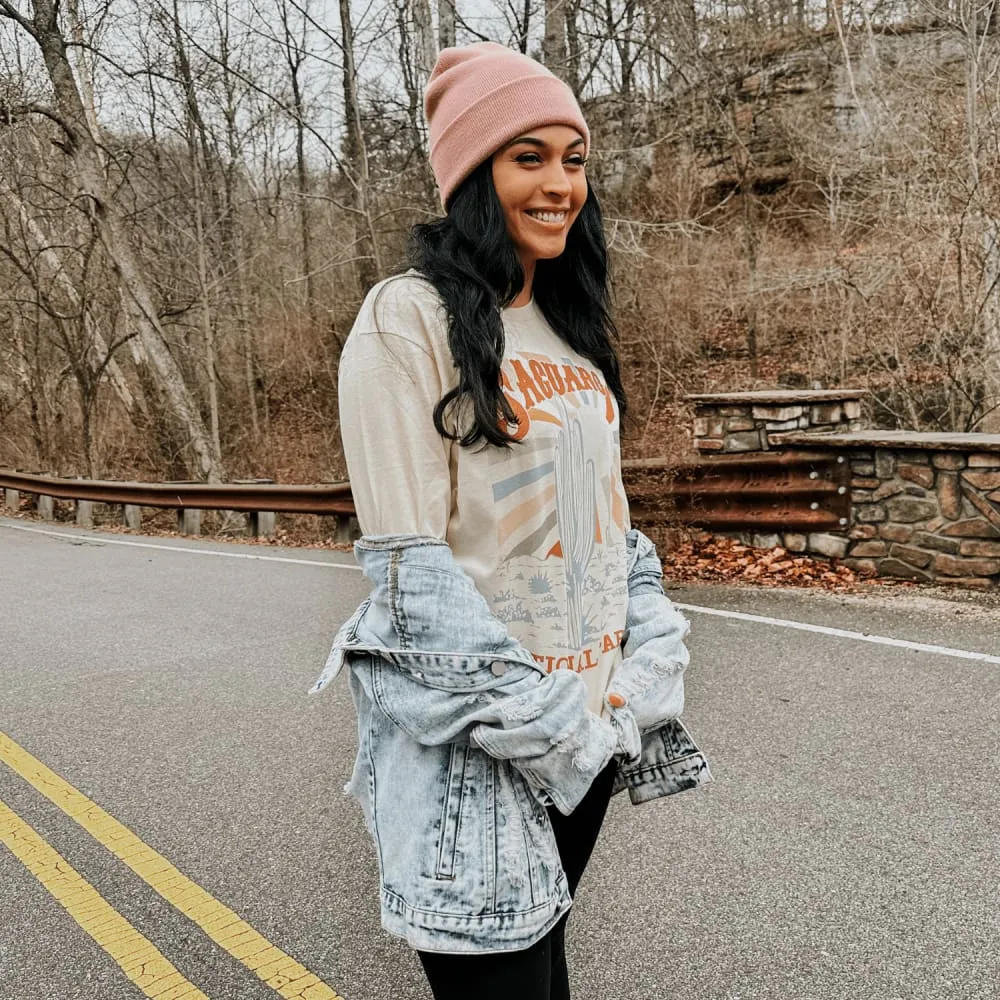 Saguaro National Park Long Sleeve Breathable Yarn Composition Airflow Ventilation System