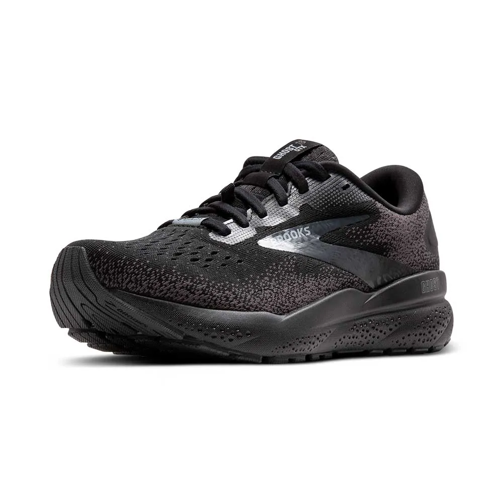 Women's Ghost 16 GTX Running Shoe - Black/Black/Ebony - Regular (B) Adaptive Cushioning Tech
