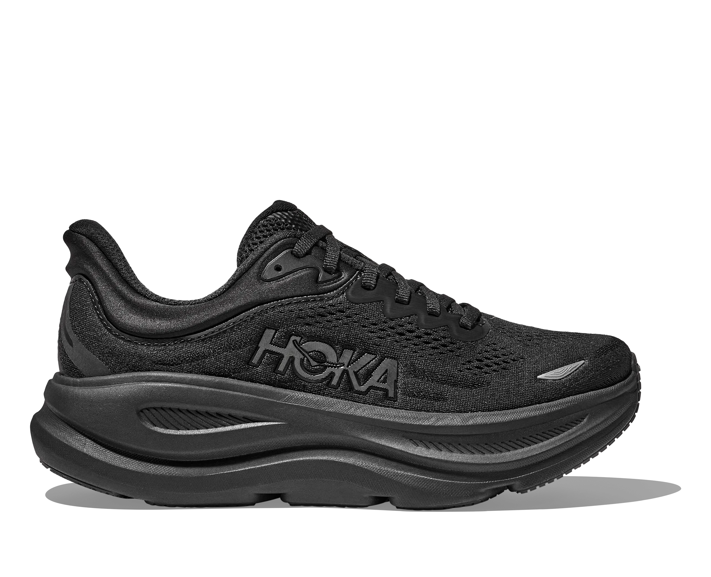 cloud - design shoes shock - absorbing sole Women's Bondi 9 WIDE  (BBLC - Black/Black)