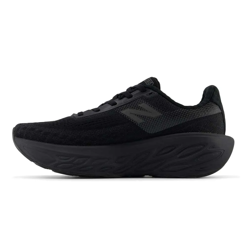 Women's Fresh Foam X 1080 v14 Running Shoe - Black/Black Metallic -Regular (B) running in a zip line area shoes