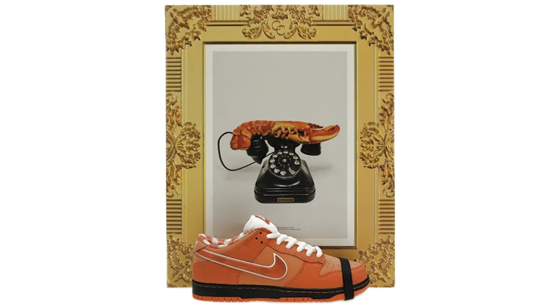 SB Dunk Low Concepts Orange Lobster (Special Box) Strike Step