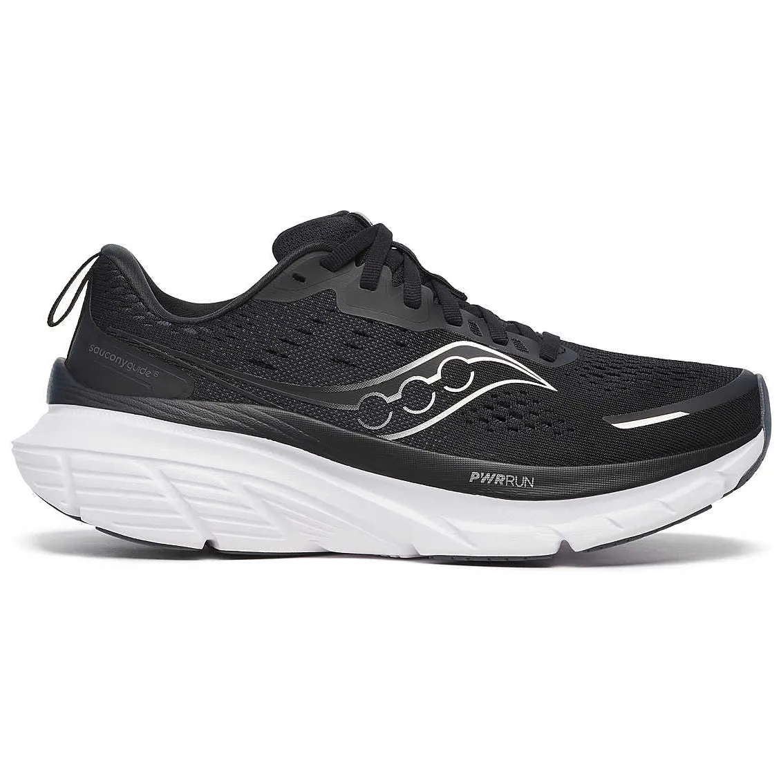 Comfortable Shoes Women's Guide 18 Wide Fit Running Shoes Black / White