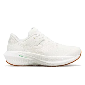 Saucony | Triumph RFG | Women's | White high - end running shoes Warm - weather running