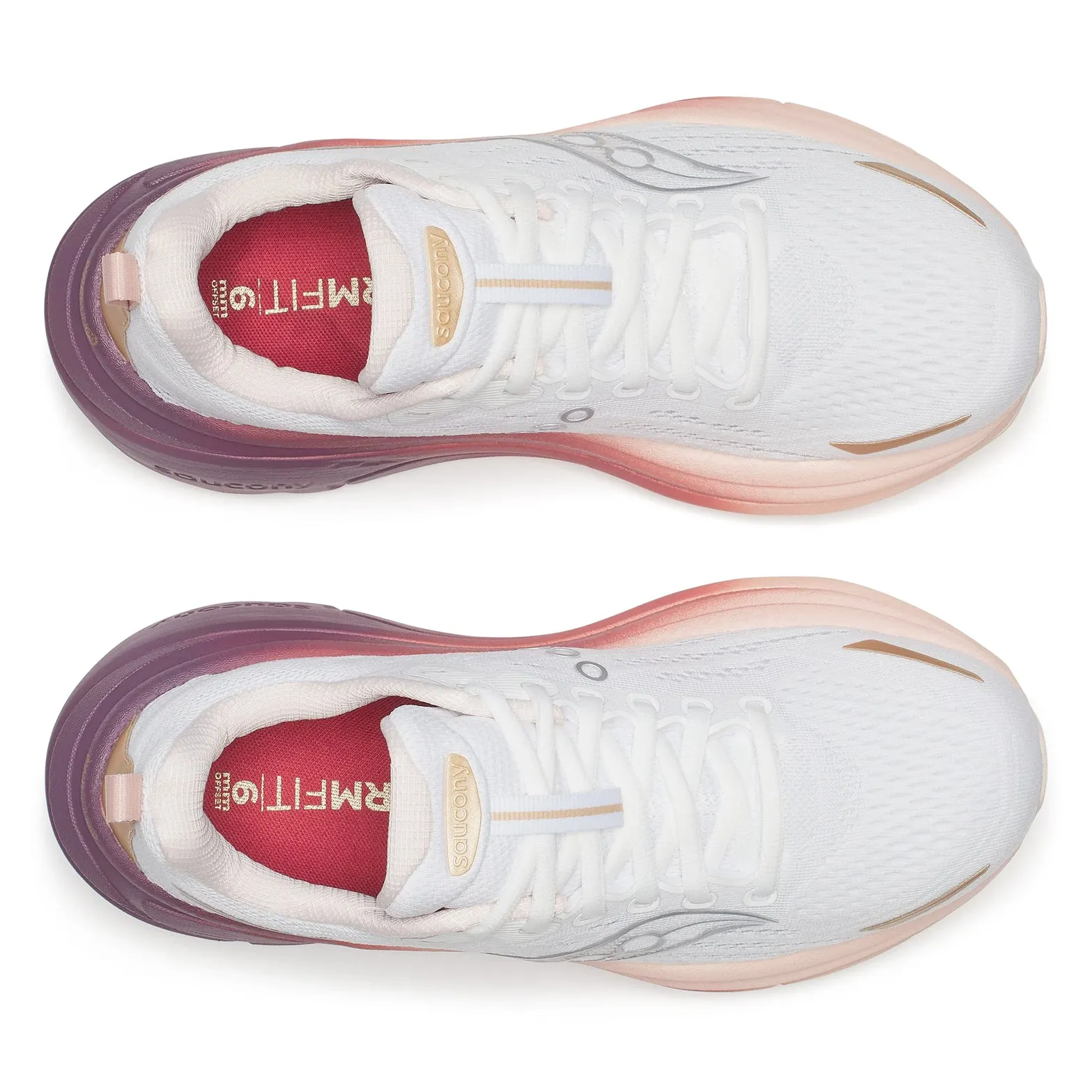 Women's Hurricane 25 Running Shoes White / Cameo oval - design shoes AdjustableStrap