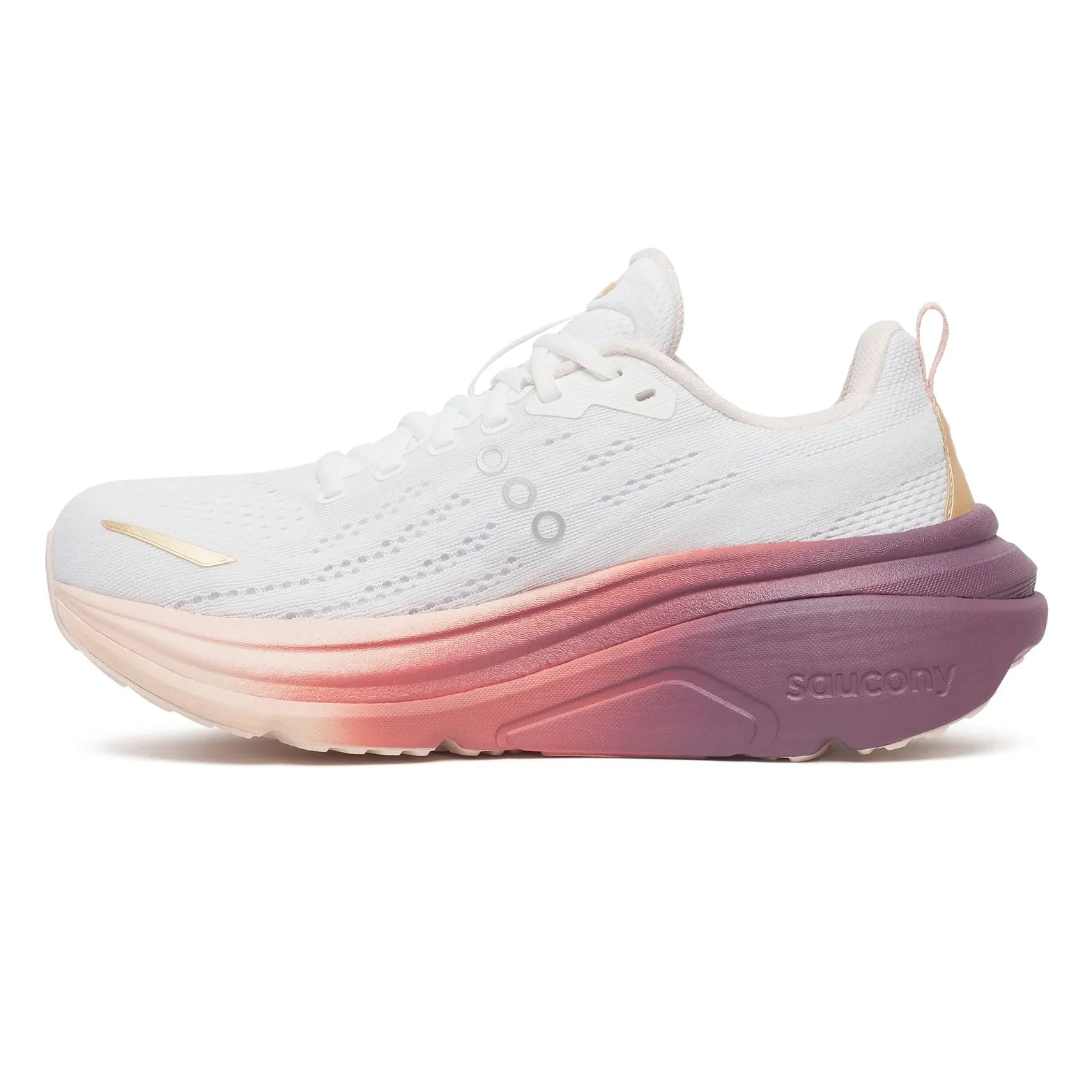 running in a bus station area shoes Energy Recycling Foam Women's Hurricane 25 Running Shoes White / Cameo