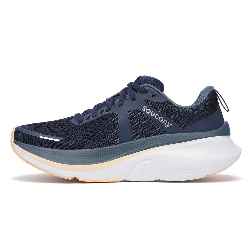 Women's Guide 18 Running Shoe - Navy/Apricot - Regular (B) Durable Reinforcement