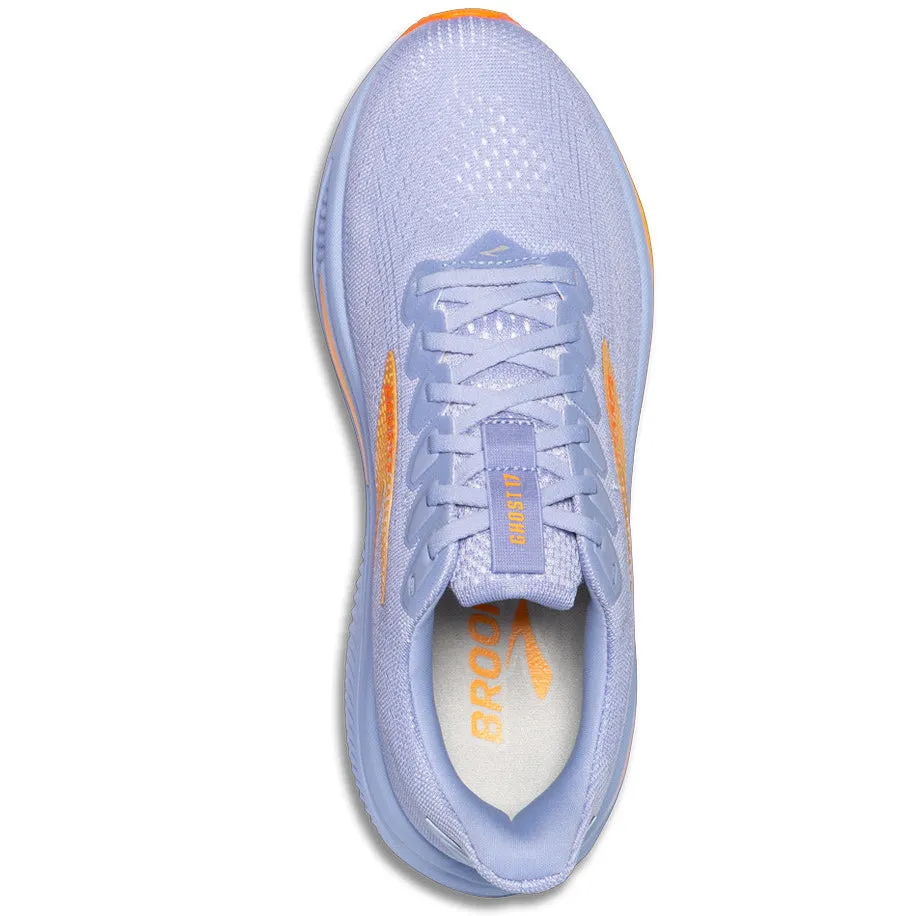 Cold - resistant activity - specific shoes Women's Ghost 17 Running Shoes Blue Heron / White / Orange