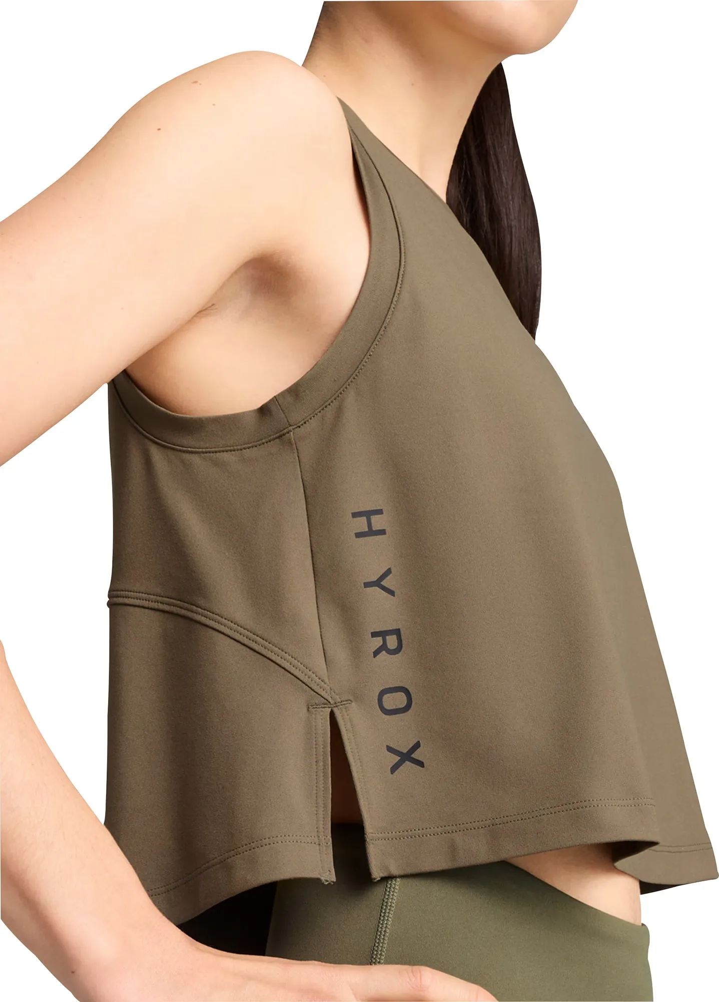 Move Comfort Active Fresh Puma X HYROX Cloudspun Womens Training Vest Tank Top - Green