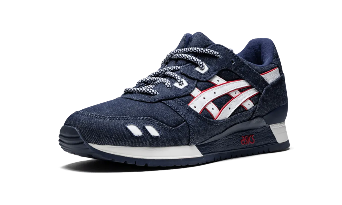 Gel-Lyte 3 "Selvedge Denim" Sturdy Build Slip Ease