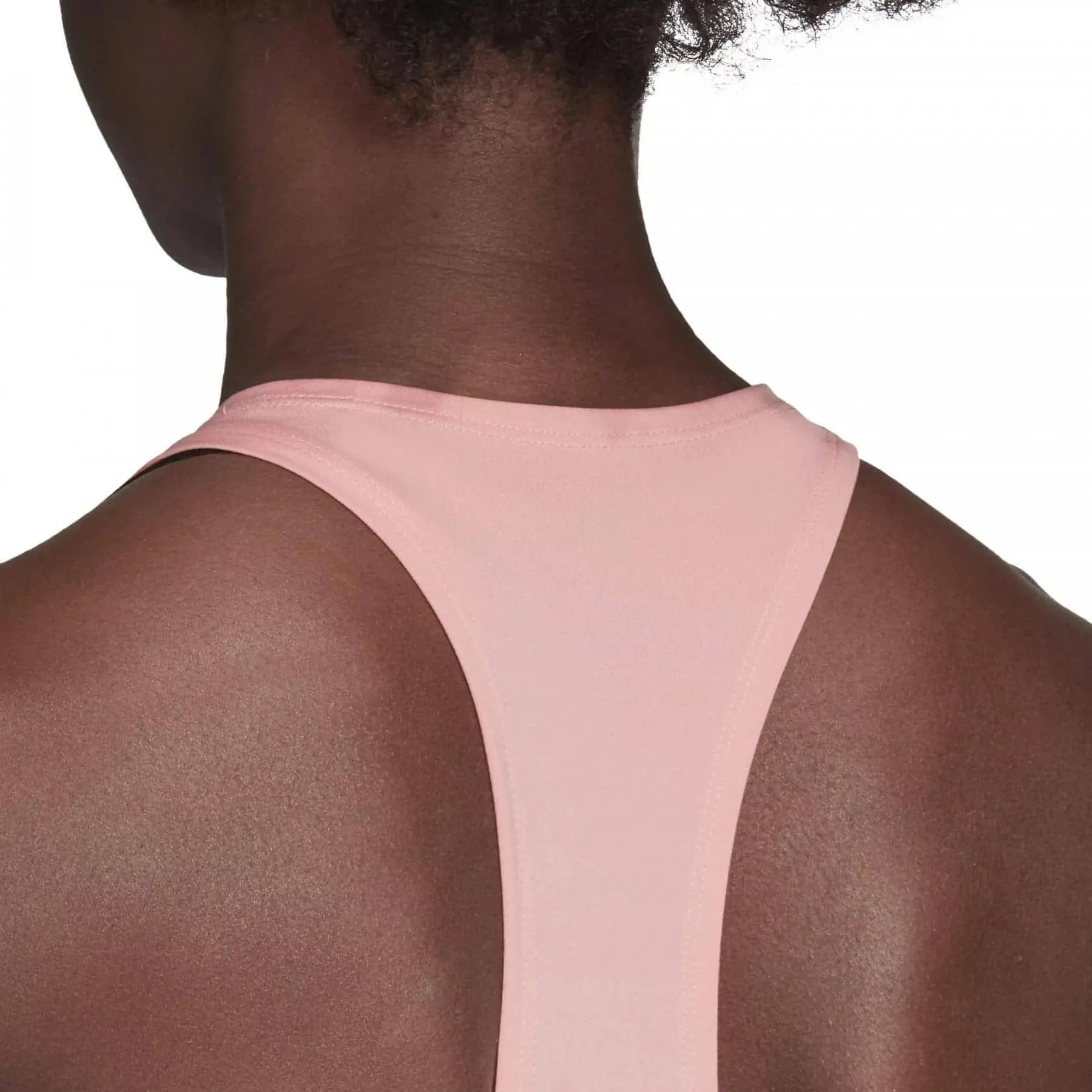 High Stretch High Speed adidas Badge Of Sport Womens Training Vest Tank Top - Pink