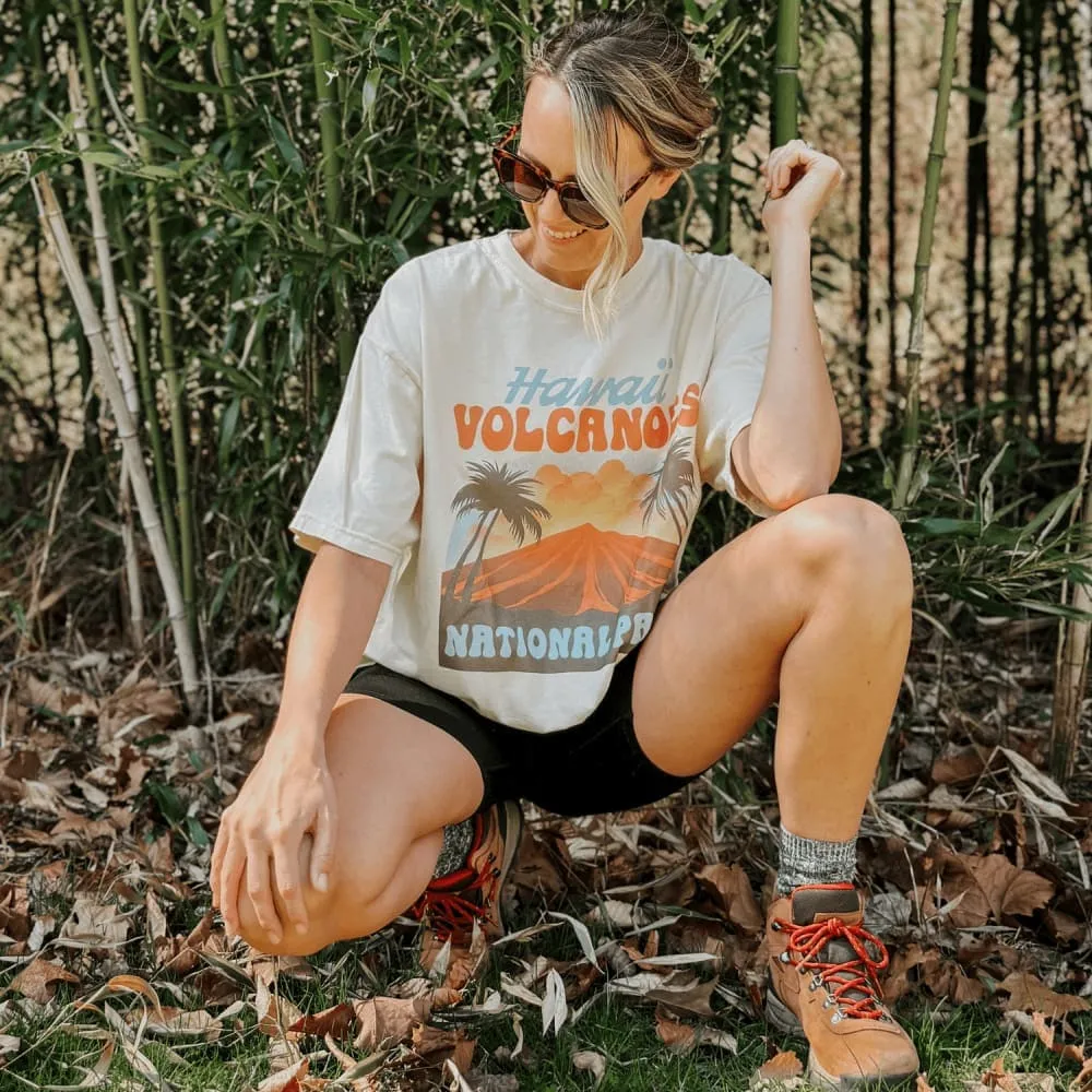 Hawaii Volcanoes National Park Tee HeatResistantMaterial TaglessDesign