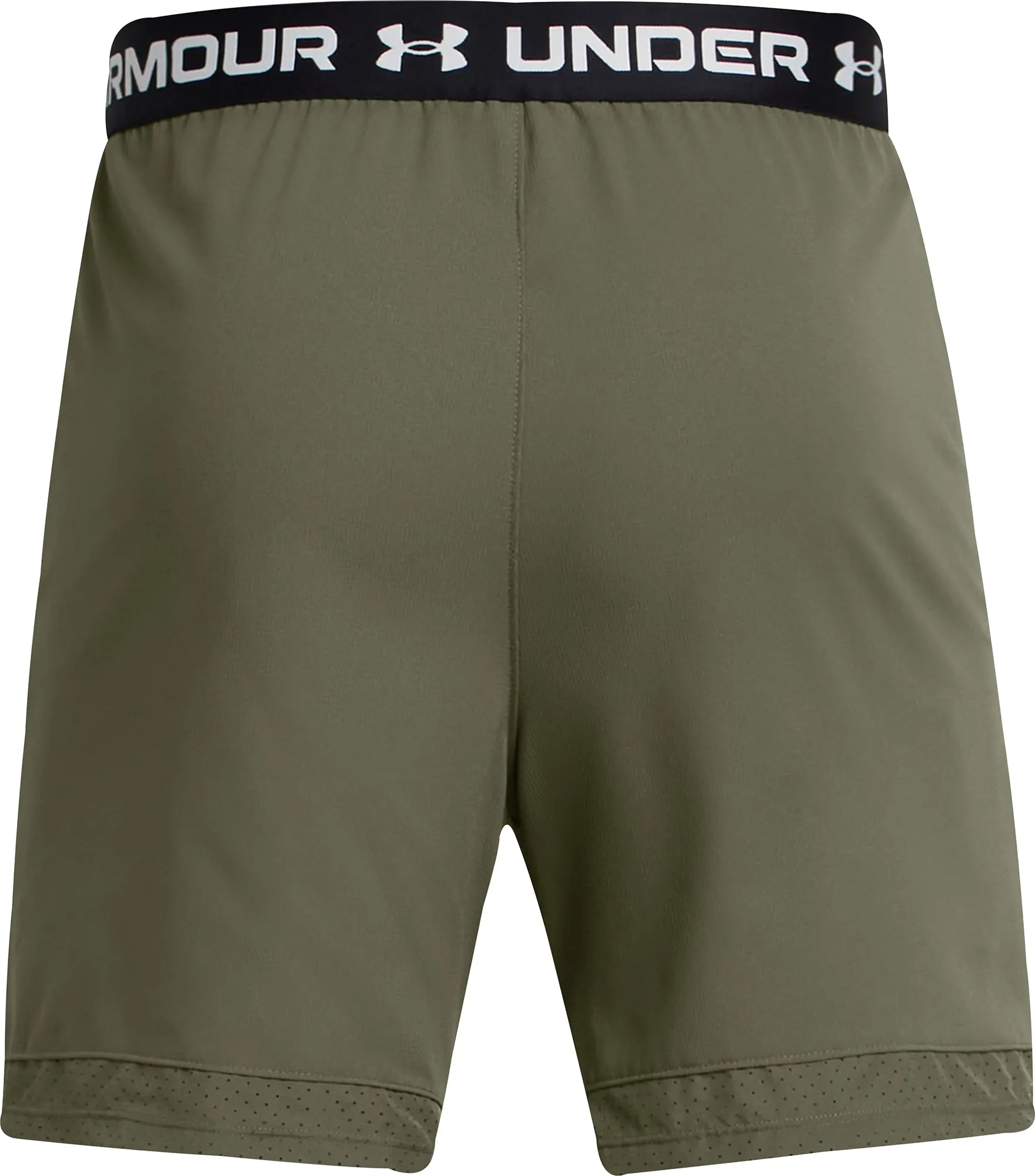 Under Armour Vanish Woven 6 Inch Mens Training Shorts - Green Zero Chafe Construction Relaxed Waistband