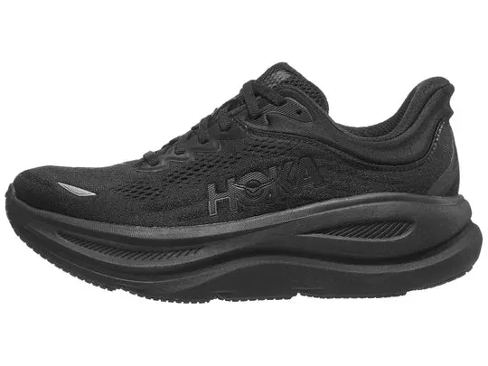 cushioned flexible shoes Hoka | Bondi 9 | Women's | Black/Black