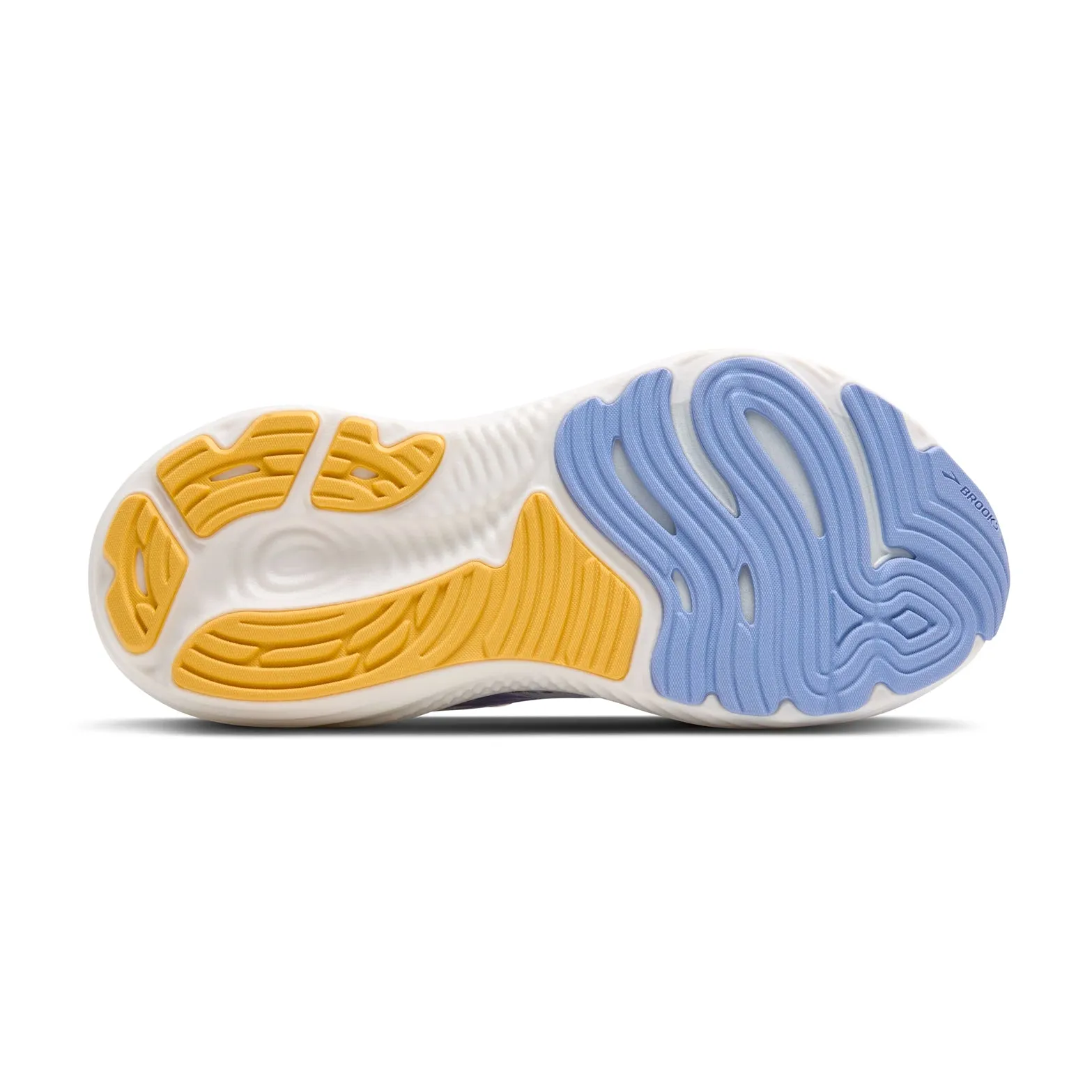polar - climate shoes Comfort Sockliner Women's Glycerin GTS 22 Running Shoes White / Blue Heron / Apricot