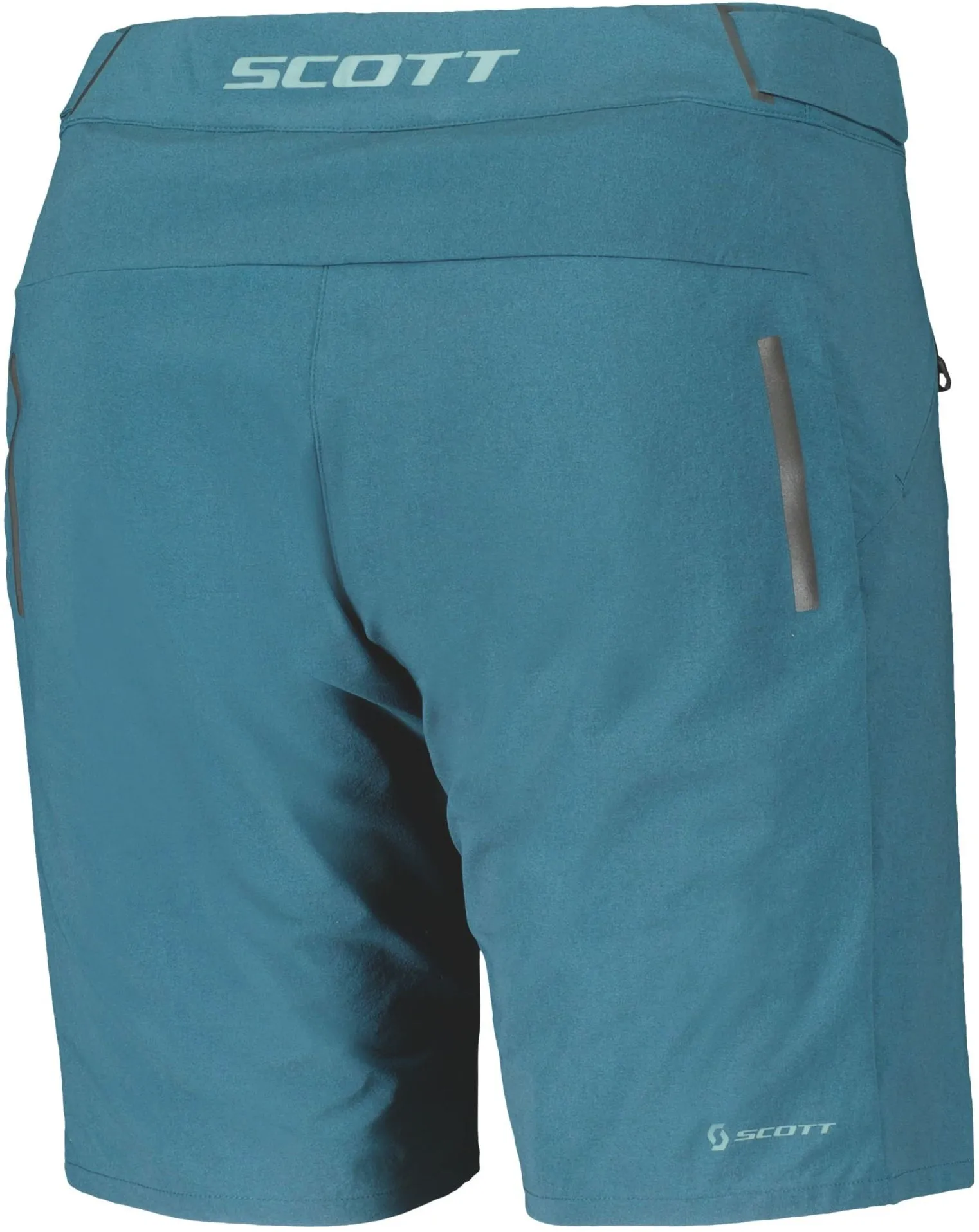 Scott Endurance Loose Fit Padded Womens Cycling Shorts - Blue skiing outfit