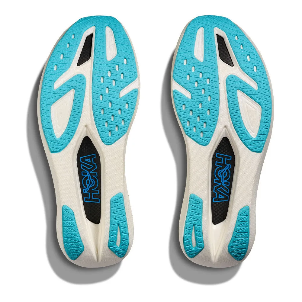 Rocket X 3 Running Shoes White / Black ventilated upper running shoes