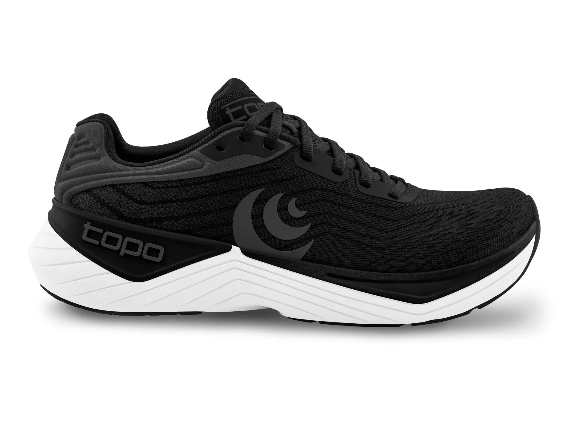 Women's Ultrafly 5 (Black/White) competitive runner shoes