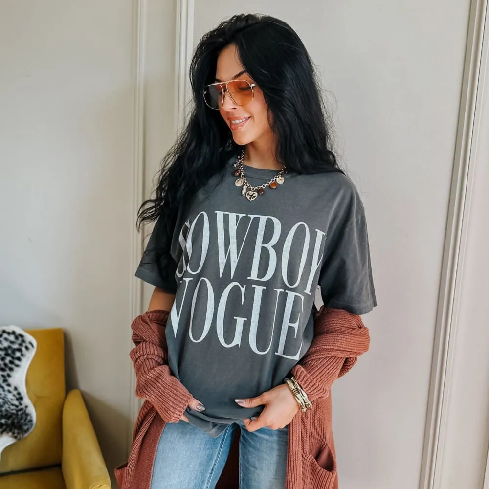 shopping Cowboy Vogue Tee
