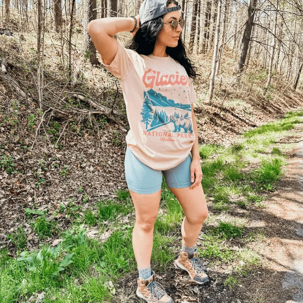 Glacier National Park Tee Flexible Wear