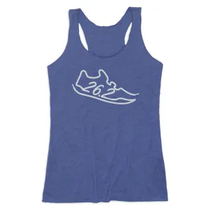 Women's Everyday Tank Top - 26.2 Run Shoe pollution - prevention function Flexible Fabric