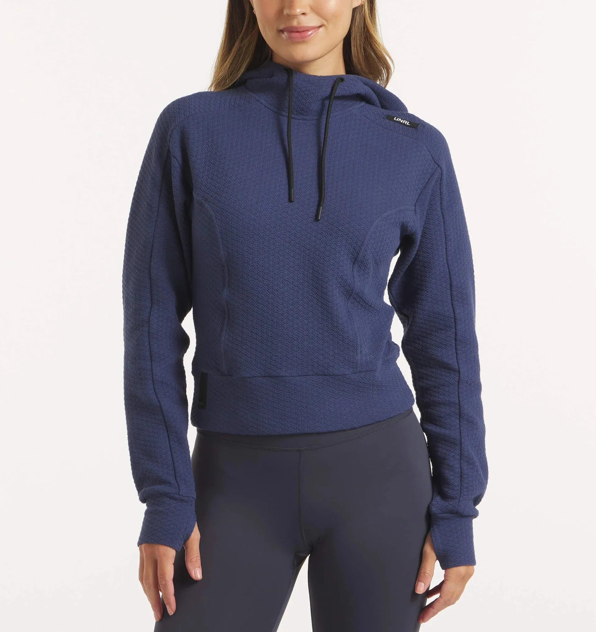 Women's Ascend Hoodie (Harbor Blue) Comfortable Tunic