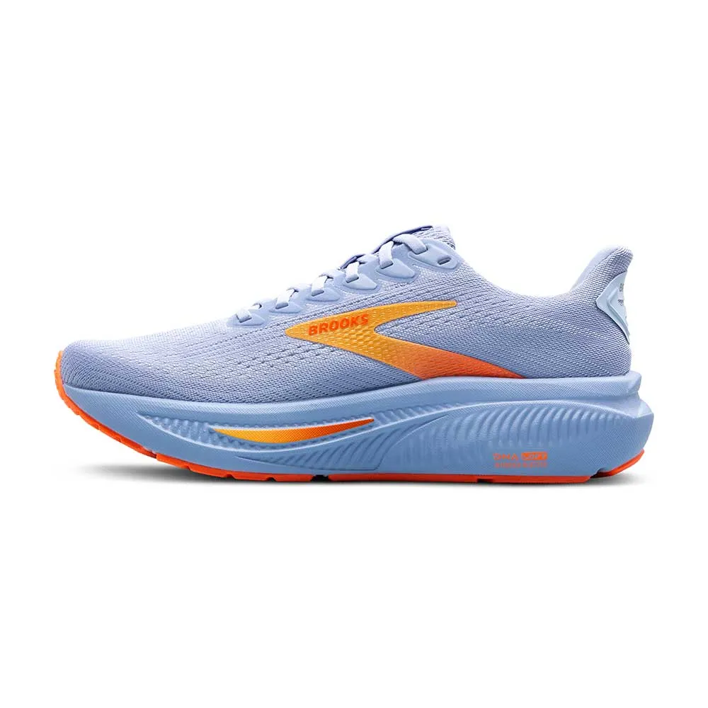 foot - fatigue - reduction Women's Ghost 17 Running Shoe - Blue Heron/White/Orange - Regular (B)