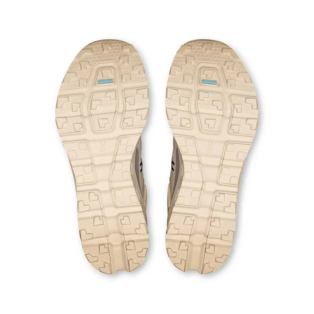 Women's Cloudvista 2 Trail Running Shoe - Cream/Desert - Regular (B) Motion Zone Ventilated Heel Padding