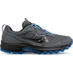Saucony Excursion TR16 GTX (Women's) - Shadow/Summit Bacteria Inhibiting Insole trail running shoes