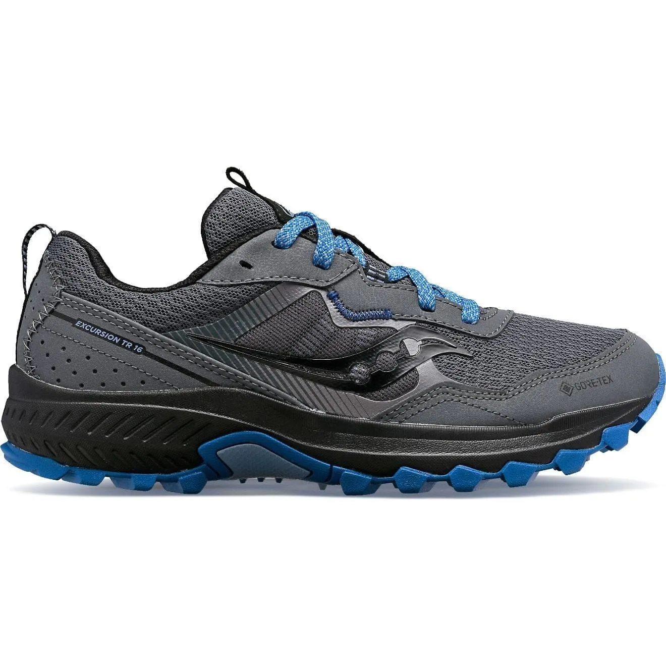 outdoor enthusiast sneakers off trail sneakers Saucony Excursion TR16 GTX (Women's) - Shadow/Summit