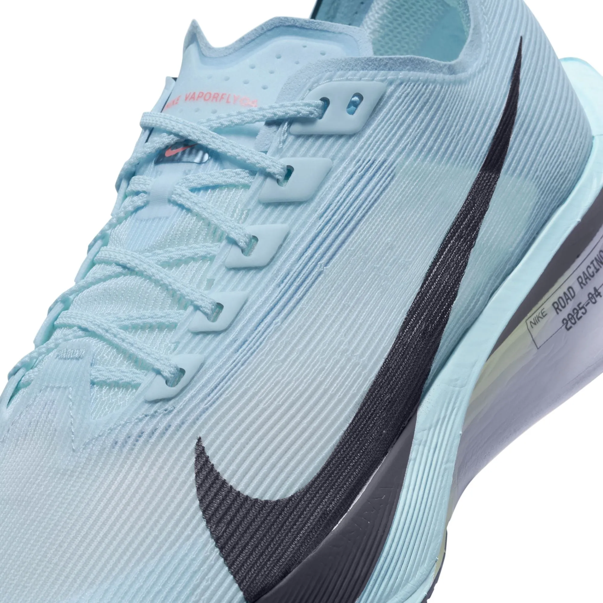 Thermoplastic Components Women??s ZoomX Vaporfly Next% 4 (400 - Glacier Blue/Gridiron-Blue Tint)