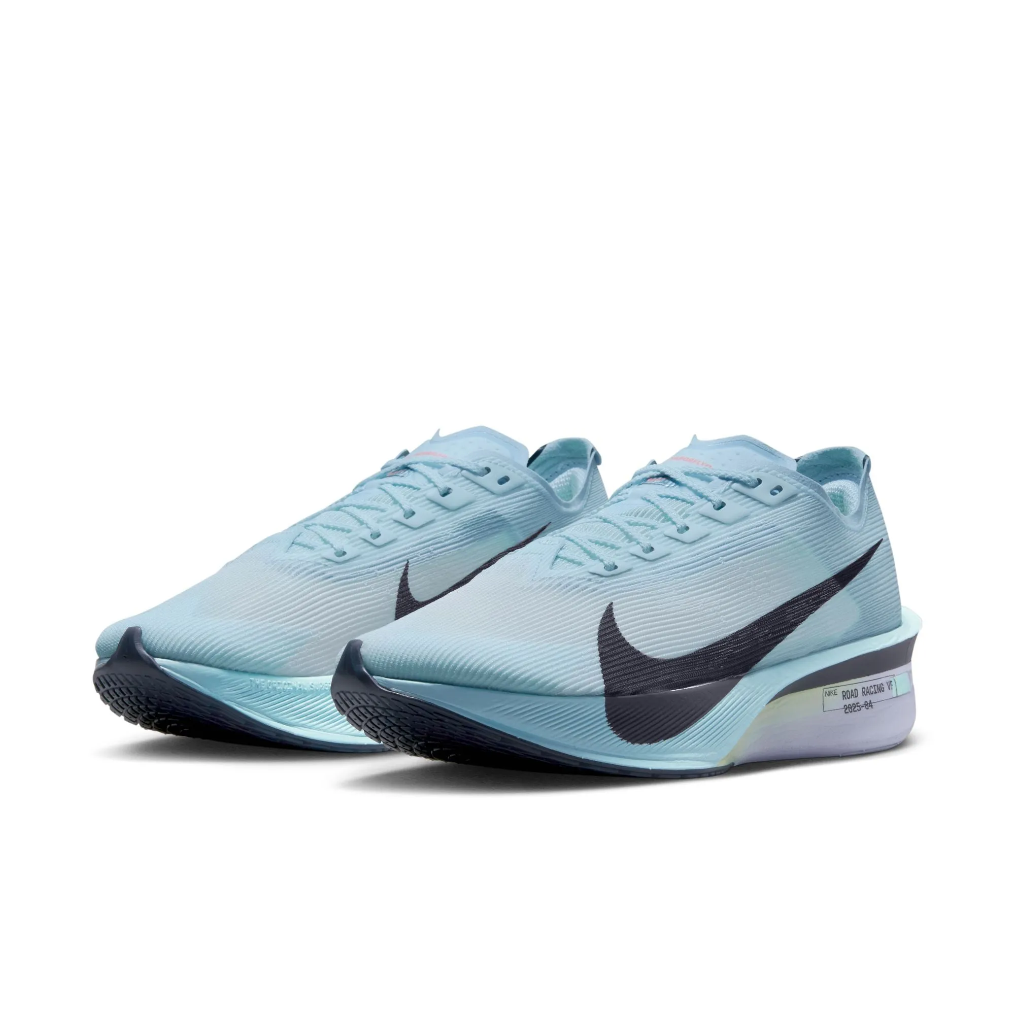 Women??s ZoomX Vaporfly Next% 4 (400 - Glacier Blue/Gridiron-Blue Tint) Wide Fit Compatibility cross - trainers