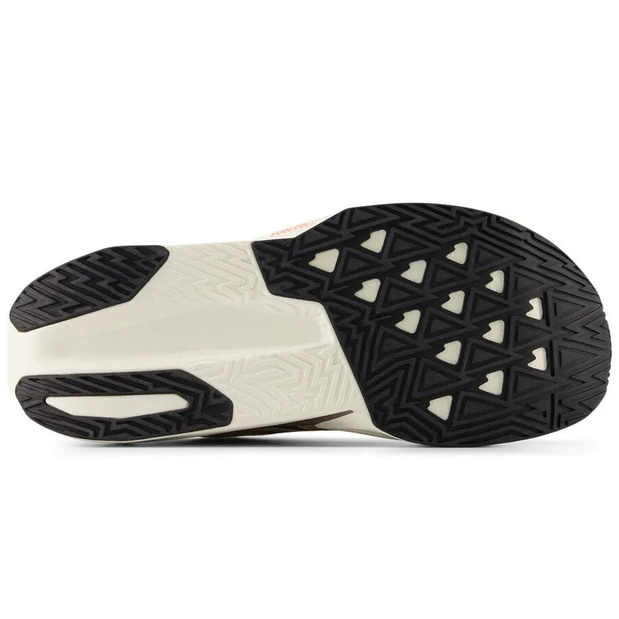 Abrasion Proof Outsole Women's FuelCell Rebel v5 Running Shoes Angora / Earth Shadow / Sea Salt