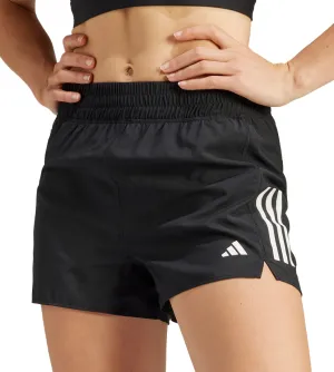 Cool Look adidas Own The Run 4 Inch Womens Running Shorts - Black