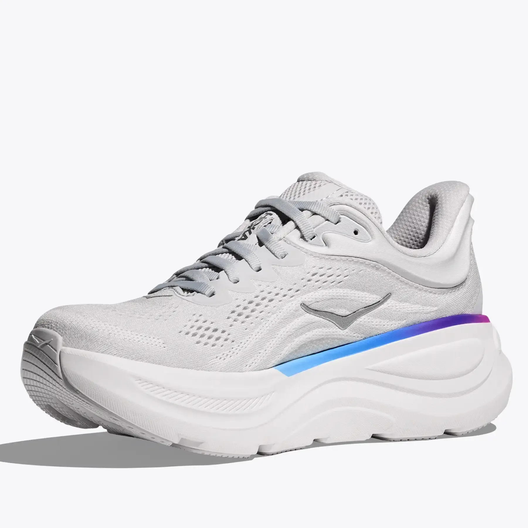 Women's Bondi 9 Running Shoes Cosmic Grey / White consistent - quality Reflective - details