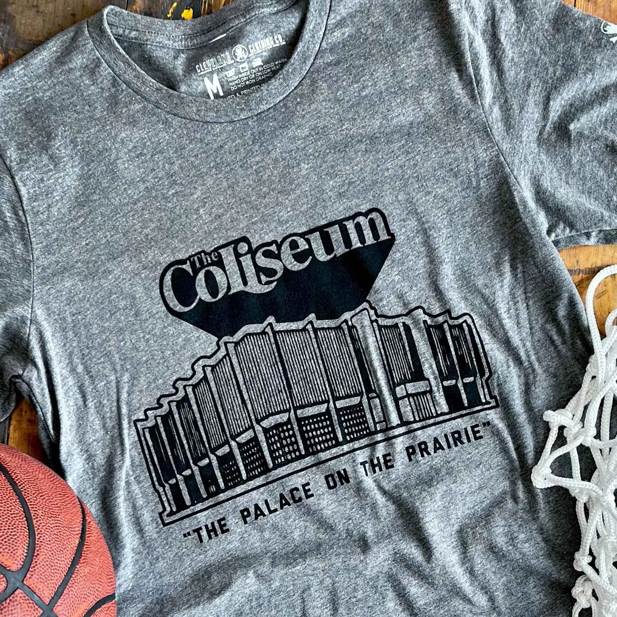 The Coliseum, the Palace on the Prairie - Mens/Unisex Crew T-Shirt short sleeved