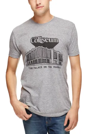 Workout Gear The Coliseum, the Palace on the Prairie - Mens/Unisex Crew T-Shirt