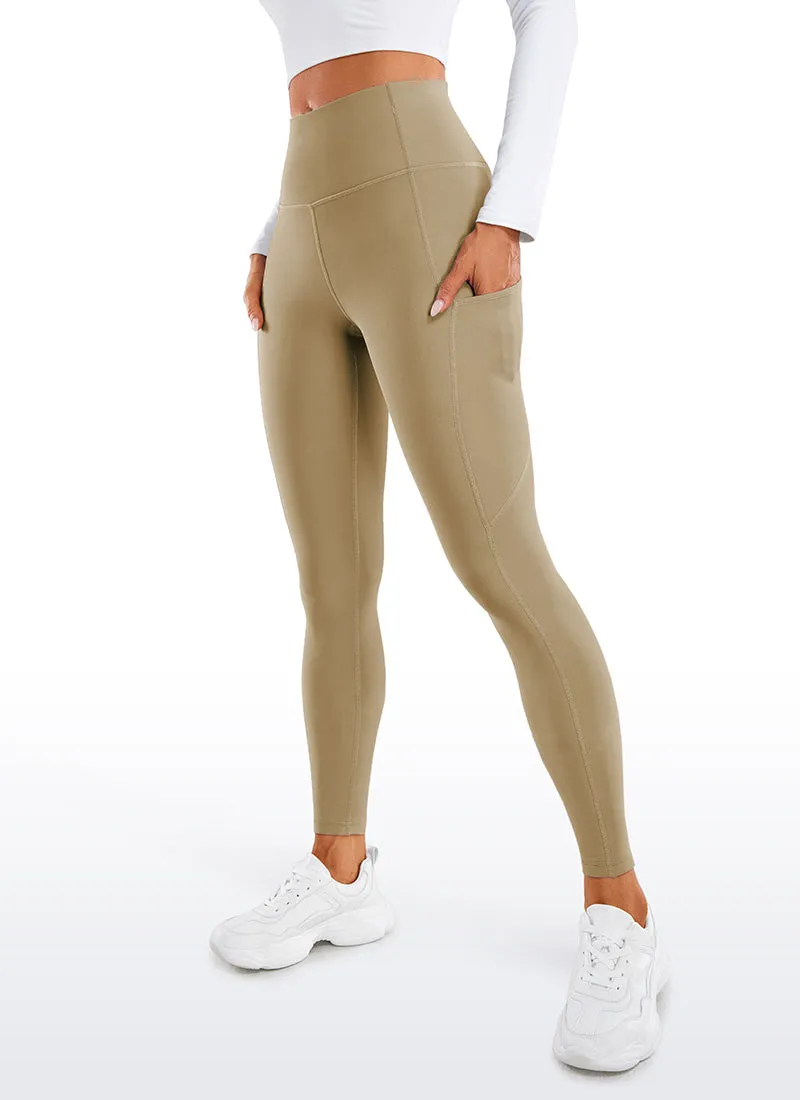Smart Style Shape Sculpting Thermal Fleece Lined Pocket Legging 28''