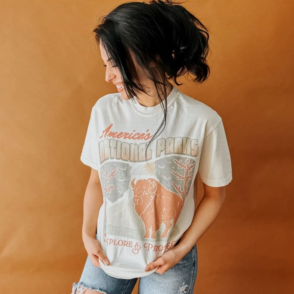 America's National Parks Tee Soft Cotton Feel