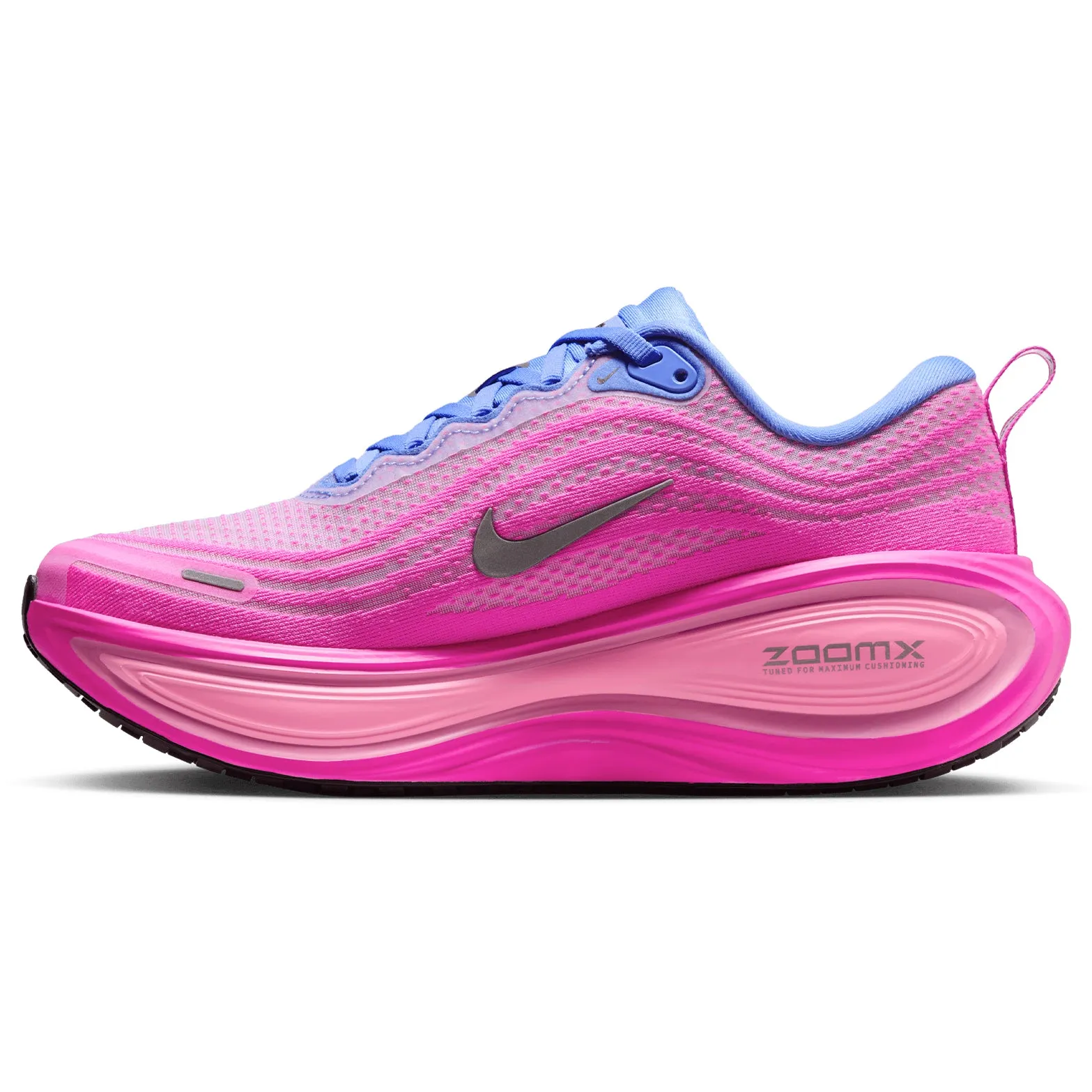 Women's Vomero Plus Running Shoes Royal Pulse / Fire Pink / Pink Spell / Metallic Dark Grey Storable road accessory