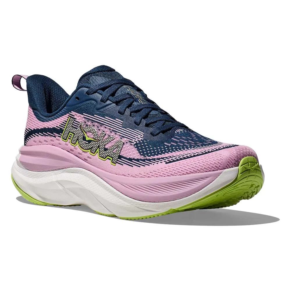 Women's Skyflow Running Shoe - Midnight/Pink Twilight - Regular (B) Sock Like Ankle Fit