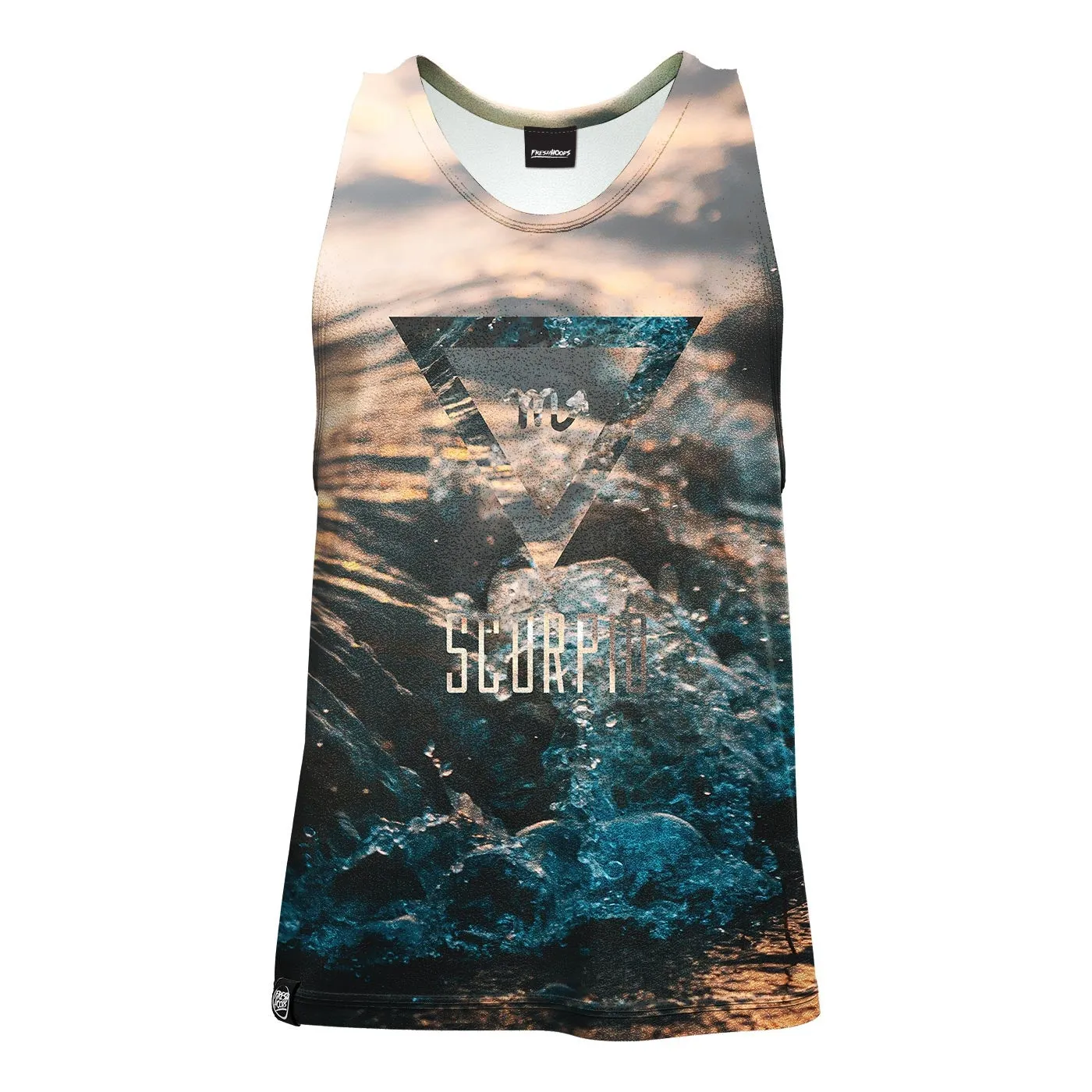 Scorpio Wave Tank Top operators Stay Dry
