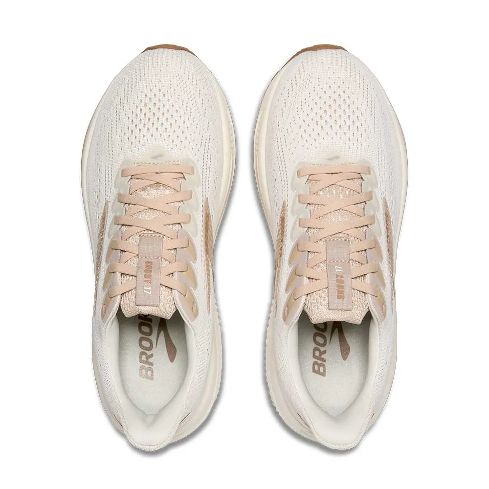 Women's Ghost 17 Running Shoe - Grey/Chateau Grey/Portabella - Regular (B) Pastel color