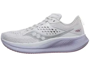 Saucony | Ride 17 | Women's | Moon/Viola Water Resistant Knit for men