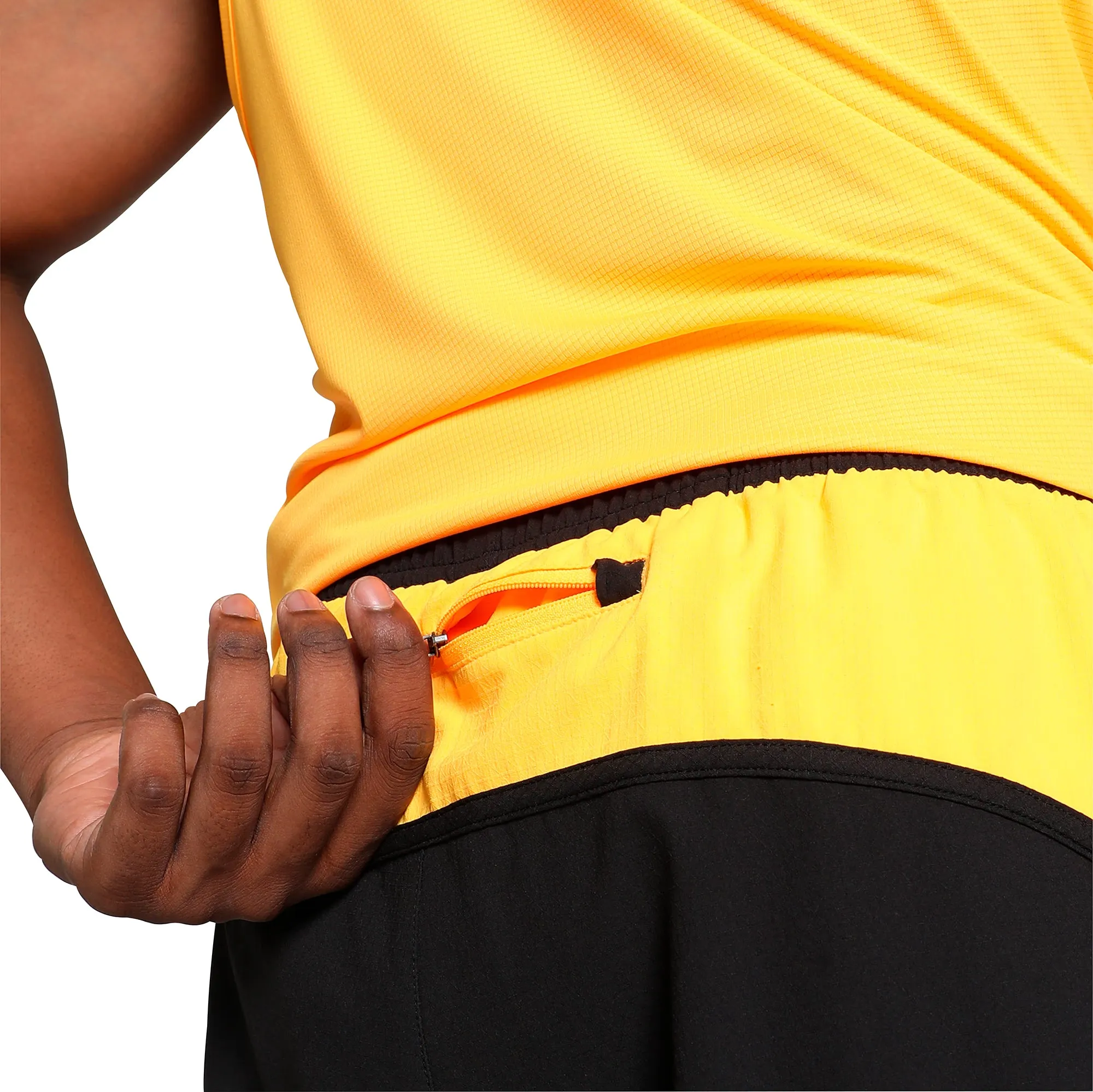 Puma Velocity Ultraweave 2 In 1 Mens Running Shorts - Black Light Weight Sporty Chic