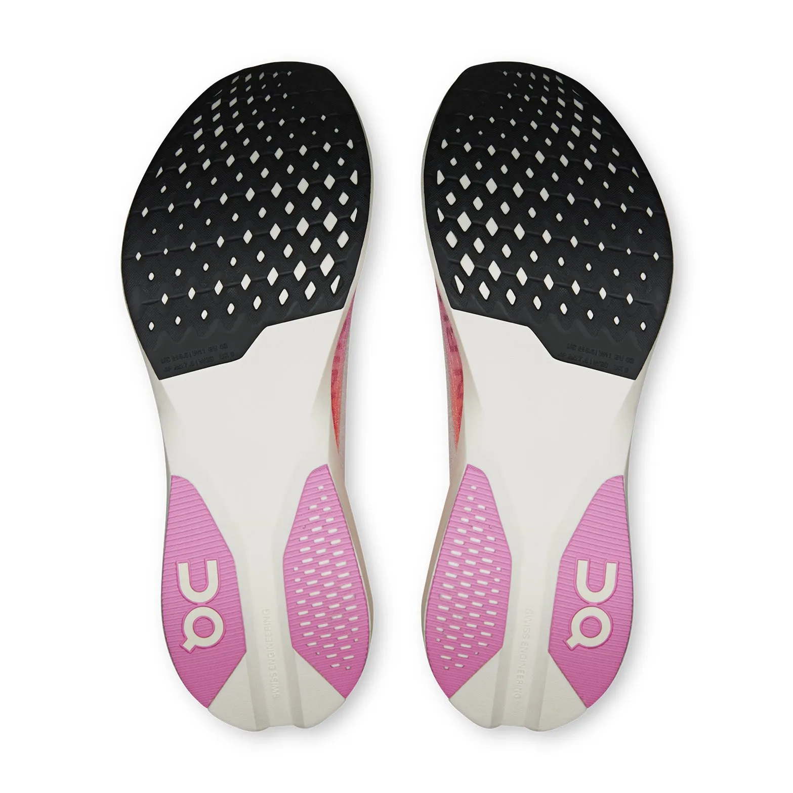 reflective - design shoes Cloudboom Strike LS White / Raspberry